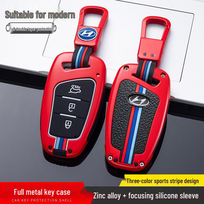 Custom Key Cover for Beijing Hyundai Santa Fe & Grand Santa Fe (2015 Models)