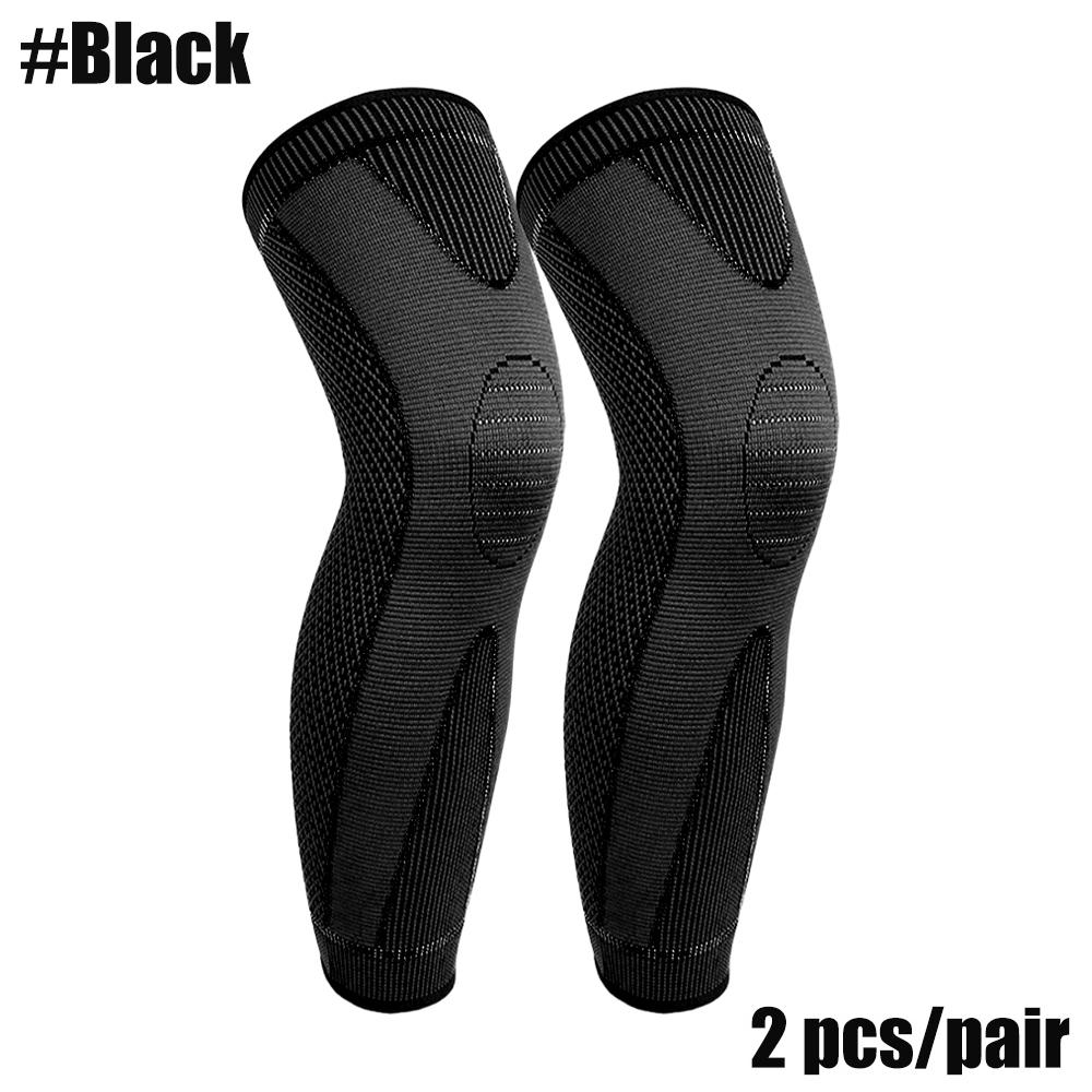 Active Knee Brace Warm Long Compression Knee Brace Men and Women Knee Support Protector for Weightlifting Exercises