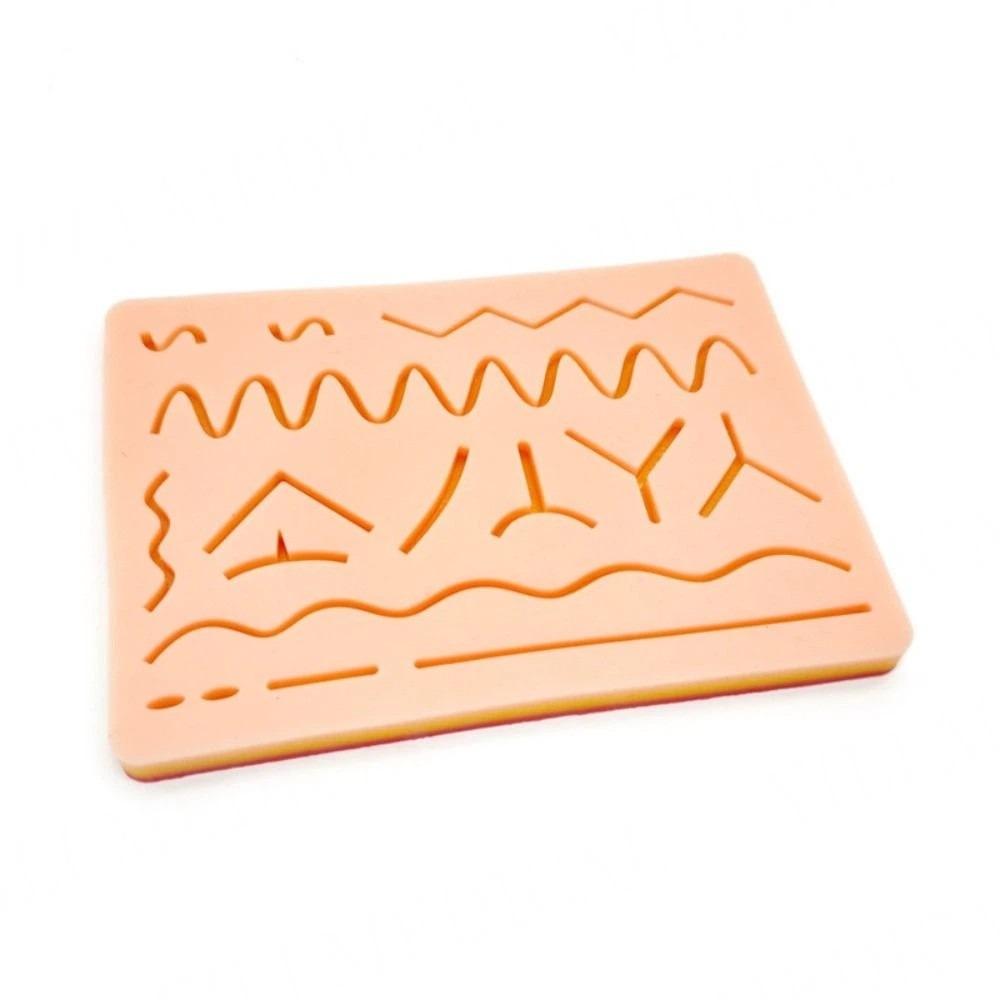 Silicone Suture Practice Training Kit Suturing Practice Operate Suture Teaching Equipment  Students