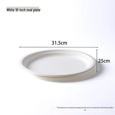 Eco-Friendly Disposable Bagasse Plates