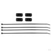 MUQZI 4 Packung Cable Holder Bike Housing Guide Clip and Clamp Zip Ties Brake Gear