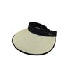Women's Large Brim Straw Summer Hat with Open Top Face Covering Wide Brim Hat for Sun Protection