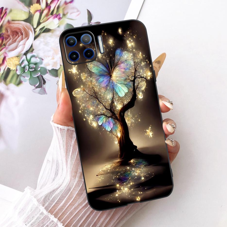 For Motorola Moto G 5G Plus Case XT2075 Luxury Flowers Butterfly Painted Cover Soft TPU Phone Case For Moto G MotoG 5G Plus Bags
