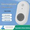 Rechargeable Infrared Doorbell with Voice Prompts and Motion Sensing