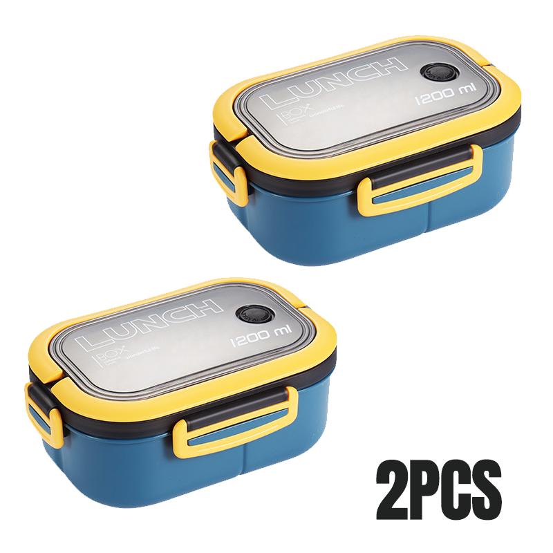 Lunch Box For Kids Adult Compartments Bento Lunchbox Children Kid School Outdoor Camping Picnic Food Container Portable