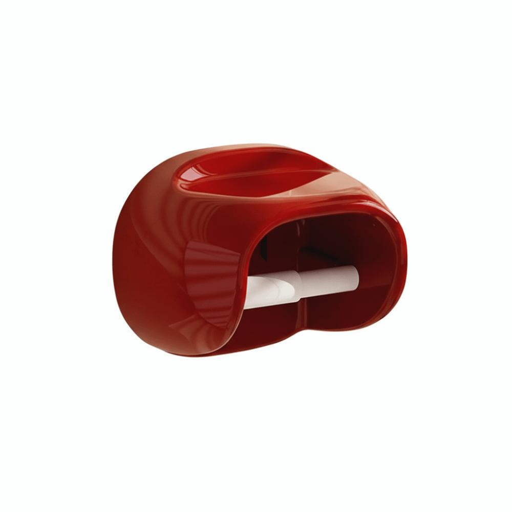 Wall Mounted Bathroom Roll Holder Plastic Toilet Paper Storage Box  Bathroom Organization Accessory