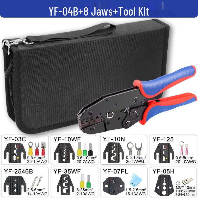 YF Series Cold Press Terminal Crimping Pliers for Copper Lug and Plug Terminal