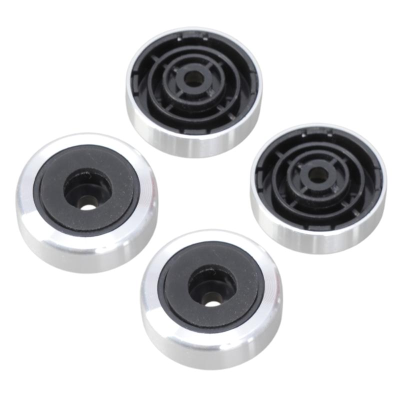 4Pcs Speaker Isolation Feet Turntable Isolation Pad for Reduce Vibration & Resonance Floor Protector Speaker Spikes Stand