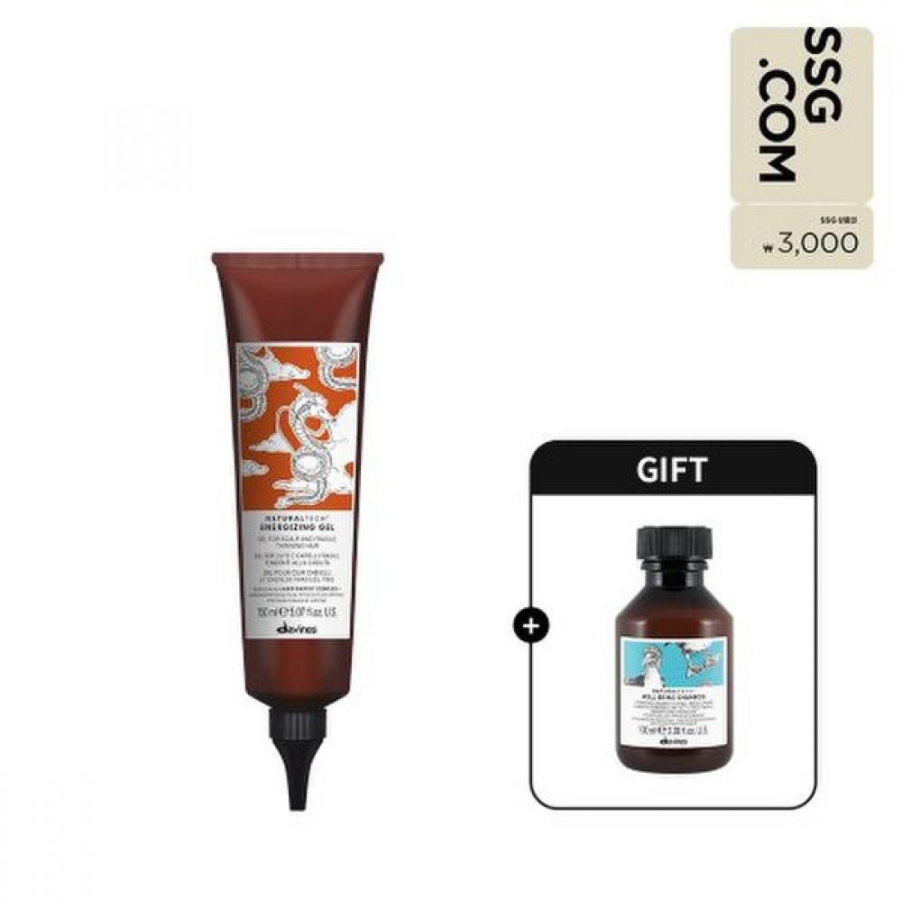 Davines Energizing Gel 150ml + Wellbeing Shampoo 100ml Single option
