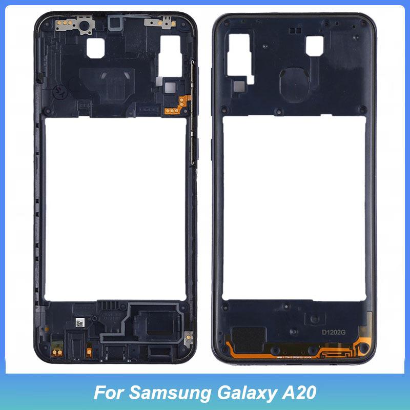 LCD Screen Frame for Samsung Galaxy A20 Middle Frame Replacement Spare Parts