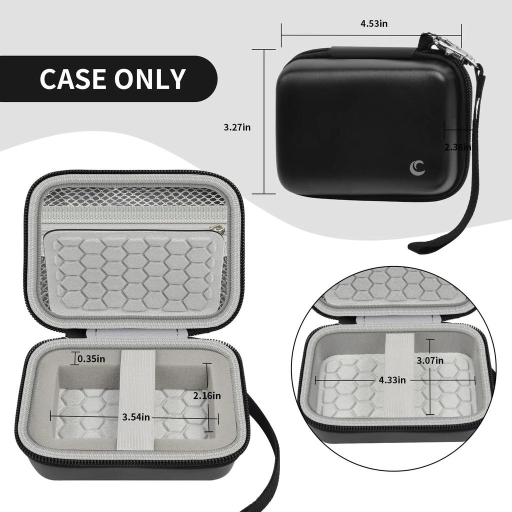 Digital Camera Protective Case, Compatible With 21mp 2.7 Inch Screen Cameras For Travel And Storage