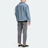 Levis Vintage Wash Denim Jacket With Turn-Down Collar Men jackets Blue 85242-0006