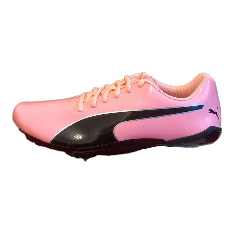 Puma EvoSpeed Carbon Plate Sprint Spikes Unisex Sneakers Pink Black 194934-02