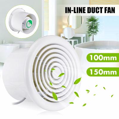 12W/18W 220V Bathroom Kitchen Bedroom Toilet Low Noise Hotel Wall Silent Ventilation Extractor Fan