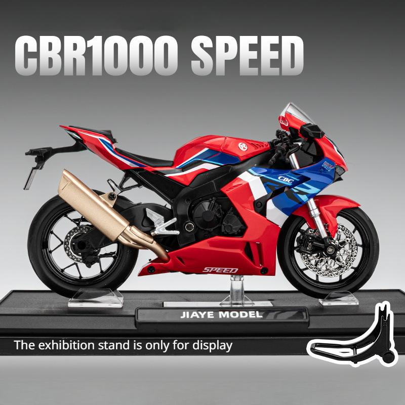 1:12 CBR1000 Alloy Motorcycle Model Metal Diecasts Toy Vehicle The Front Wheels Can Rotate Motorbike Toy for Boy Gift Collection