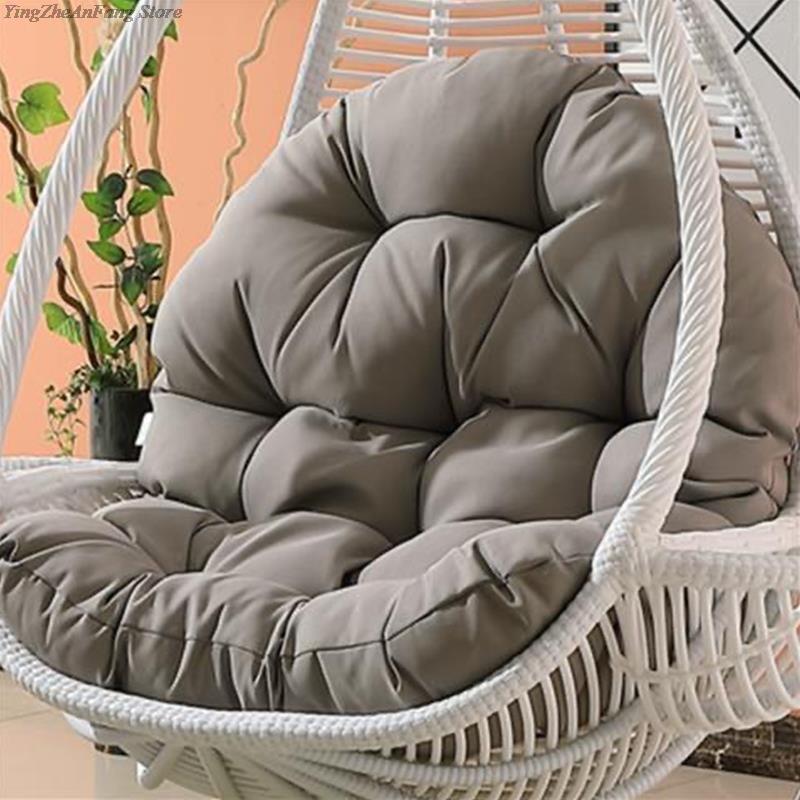 Egg Chair Cushion Hanging Basket Chair Cushion Thick Swing Chair Cushion Rattan Chair Soft Egg Chair Pad For Garden Home Decor