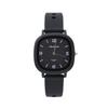 Wind High-Value Square Women'S Watch Student Retro Versatile Small Dial Silicone Tape Quartz Watch Women