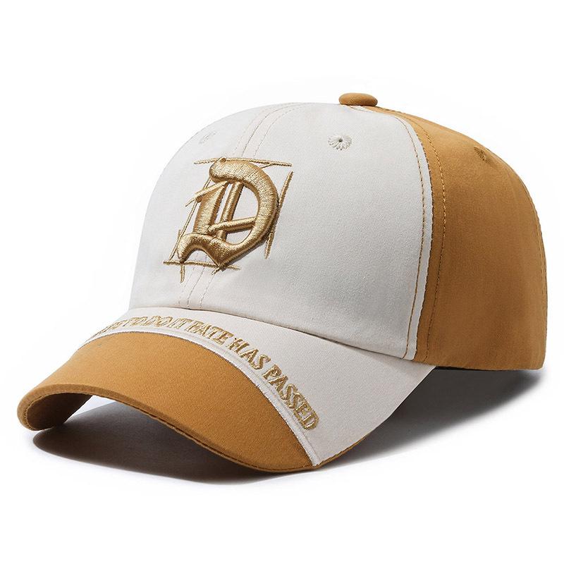 Northwood Bonés de Beisebol Infantis com Letras D para Meninos Meninas Chapéu de Sol Letra Topo Rígido Infantil Protetor Solar Hip Hop