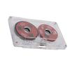 Blank Cassette Tape, 50 Minutes of Sound Recording, Double-Sided Blank Tape, Open Reel Blank Audio Cassette Tape for Music Recording (Red)