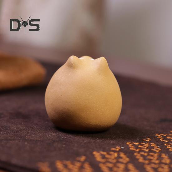 Hunde-Tee-Haustier-Kunsthandwerk, Kungfu-Skulptur für Teeliebhaber, farbwechselndes Teetablett-Dekor, Wasserspender, Heißwasser, dekoratives Ornament