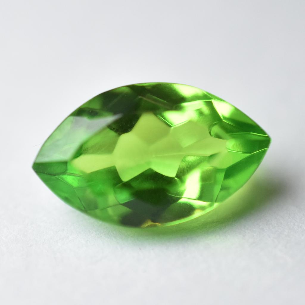 Top Quality 7.35 Ct Natural Green Peridot Marquise Cut Loose Gemstone