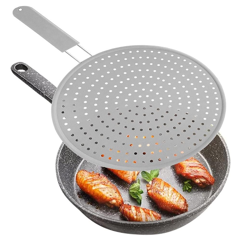 28cm Durchmesser Spritzschutz Kochutensilien für Töpfe Pfannen Bratpfannen