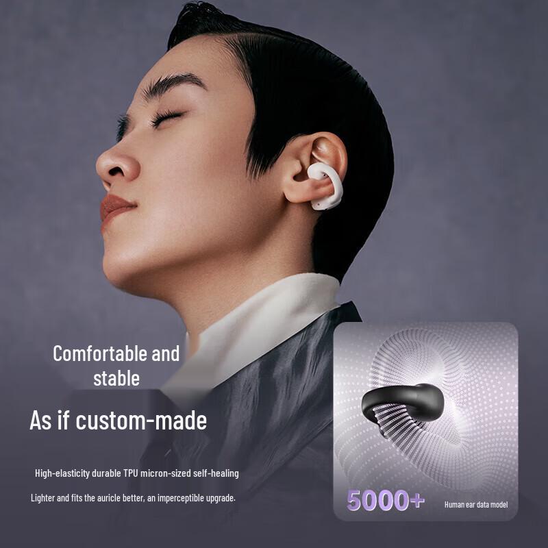 SANAG S3S Bone Conduction Bluetooth Ear Clip Headphones