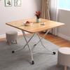Compact Folding Dining Table for Small Spaces - Indoor/Outdoor Use, Square & Round Options Available