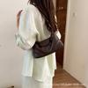 Summer new fresh armpit bag women's soft leather fashion large capacity casual shoulder bag crossbody