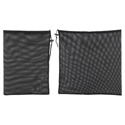 Pond Pump Filter Bag with Drawstring Black Media Bag Pond Filter Cover Bag for Waterfall Pumps Fish Tank