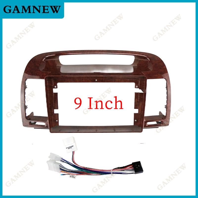 9 Inch Car Radio Fascia Frame 2DIN Install Panel Dashboard For Toyota Camry 2002-2005