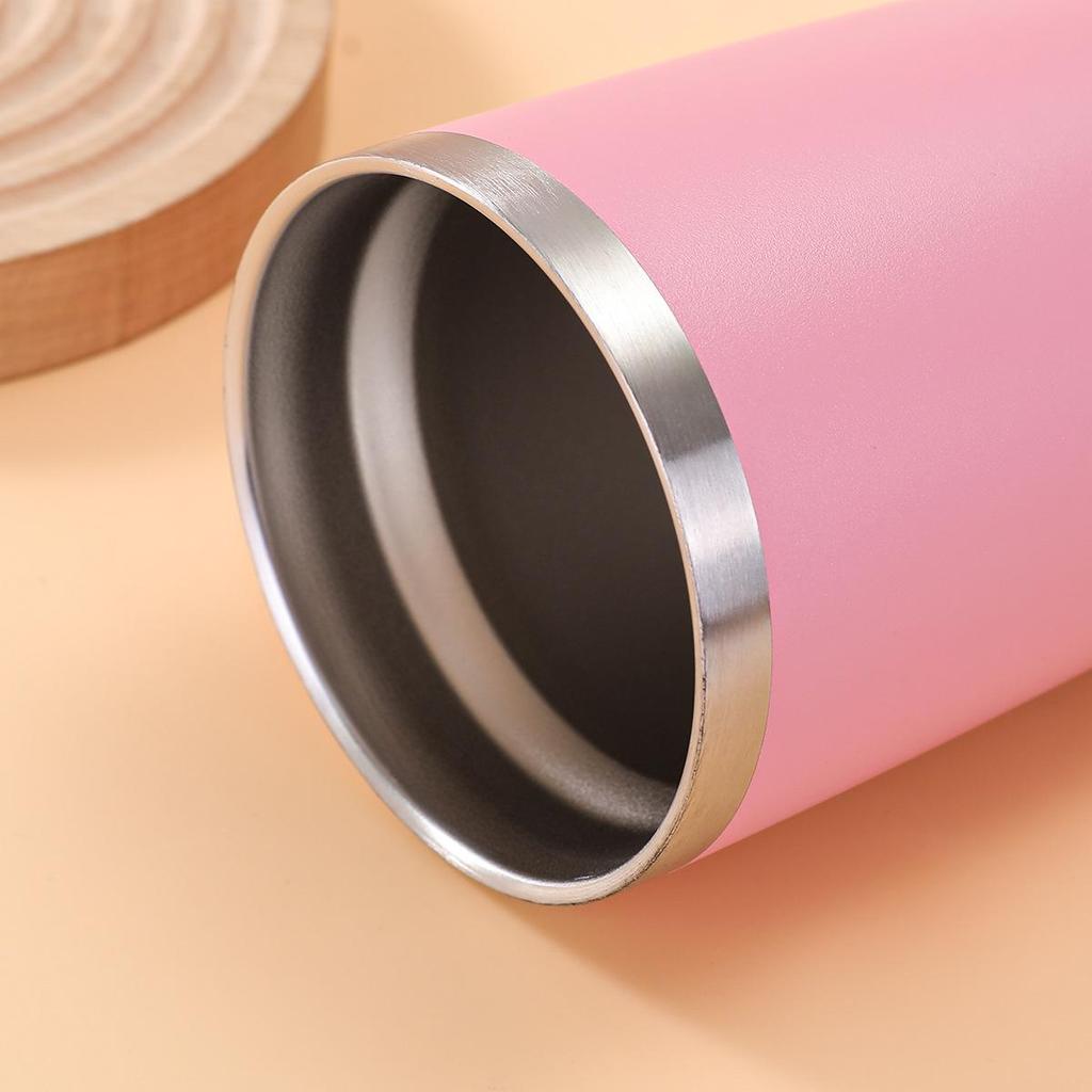 20oz Multicolor Double-Wall 304 Stainless Steel Car Thermos with Lid