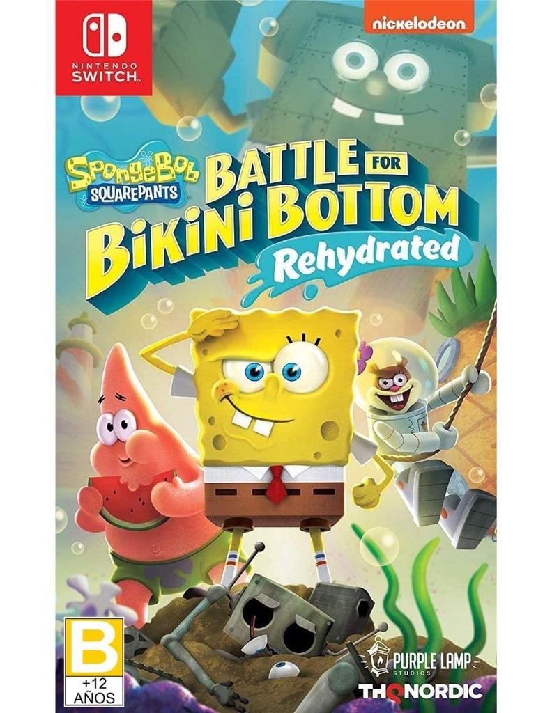 Spongebob Battle for Bikini Bottom Rehydrated North Switch Squarepants - (Imported America) –