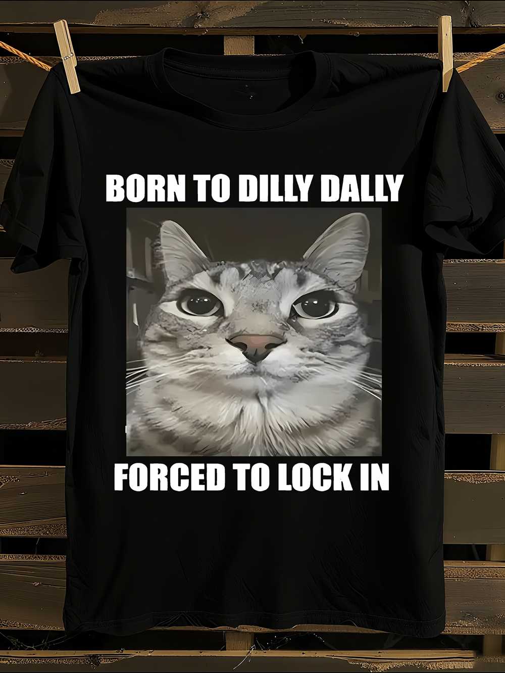 Funny Scottish Fold T-Shirt S