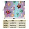 Cartoon Cute Gabby Dollhous Blanket  Decorative Flannel Bedding Throws For Couch Chair Sofa Bed Warm Soft Bedspread Gift Idea