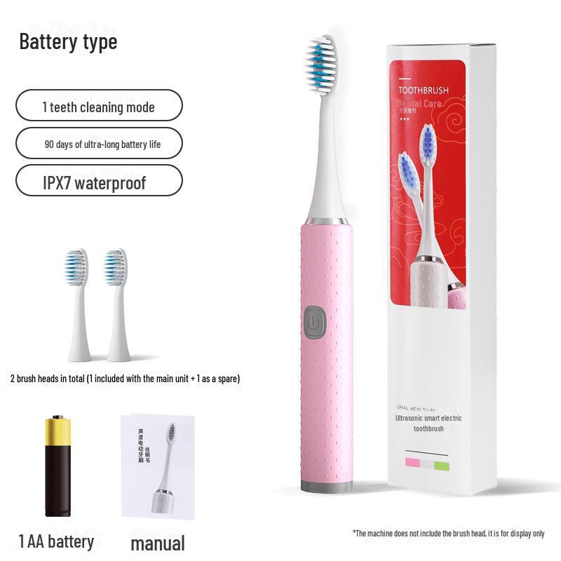 Customizable Electric Toothbrush: Rechargeable Sonic Brush for Adults, Couples & Kids