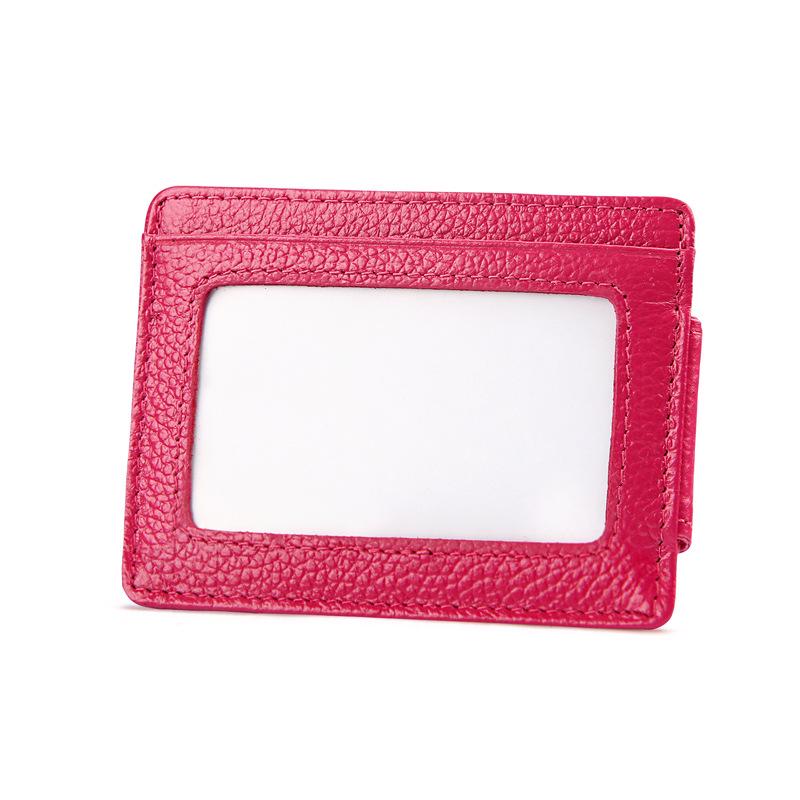 Money Clip, Front Pocket Wallet, Leather RFID Blocking Strong Magnet Thin Wallet