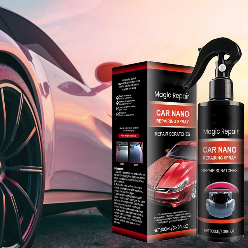 Beschichtungsspray für Autolack, 100 ml, Auto-Kristallreparatur-Beschichtungsspray, fortschrittliche Nanotechnologie, Autoreparaturspray für SUV/LKW