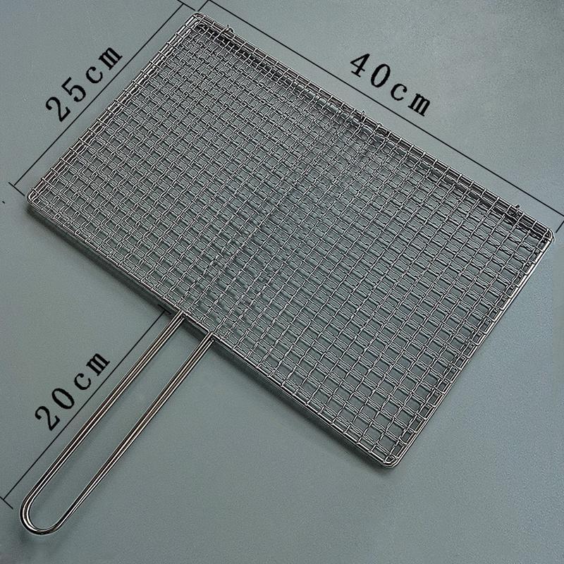 Lantuan Stainless Steel BBQ Fish Grill Clamp Net