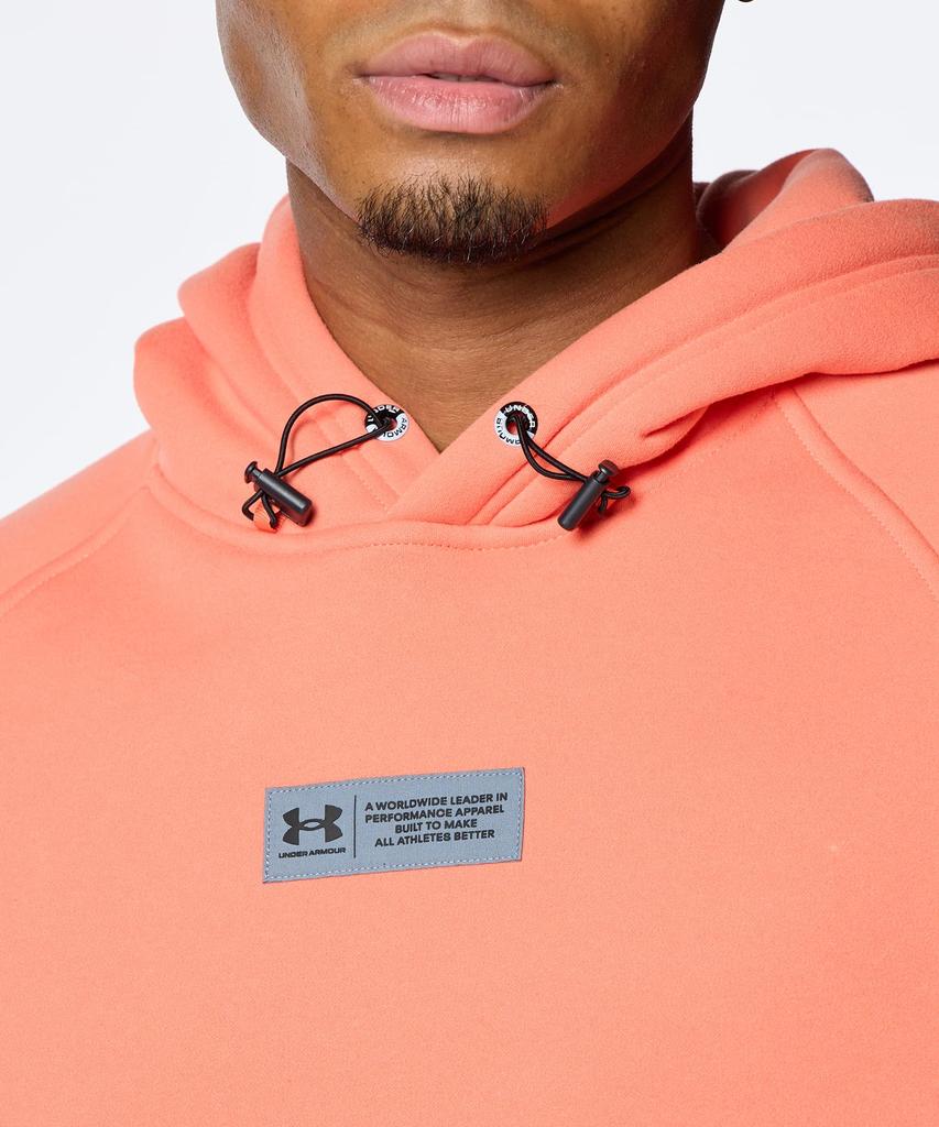 Under Armour UA DNA FLEECE PO HOODIE Coral Dust XL