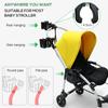 Stroller Feeding Bottle Holder Phone Holder 360 Rotatable Milk Bottle Support Bracket Water Cup