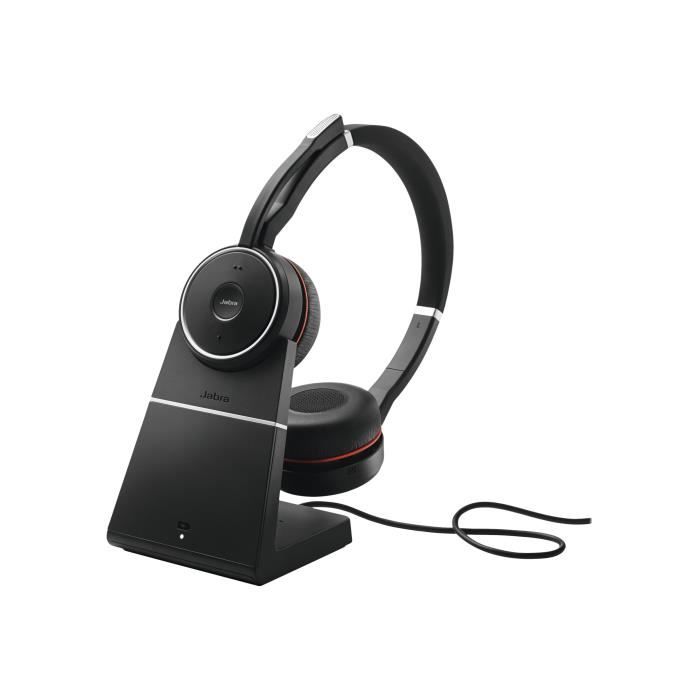 Coussinets d'oreille - Jabra - Evolve 75 - Pack de 6 - Noir - Synthétique - Sans fil