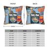 Dog Man Comic Pillow Cover Accessories Printing Cushion Cover Decor  Pillow Case Cover Seat Multiple Sizes