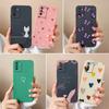 For Xiaomi Poco M3 Pro Phone Case Love Heart Soft Liquid Silicone Camera Protection Back Cover For Poco M 3 M3Pro Funda Bumper