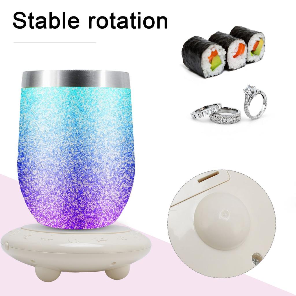 Rotating Cake Turntable with Music Stable Easy Control Multipurpose Cake Display Stand for Birthday Party