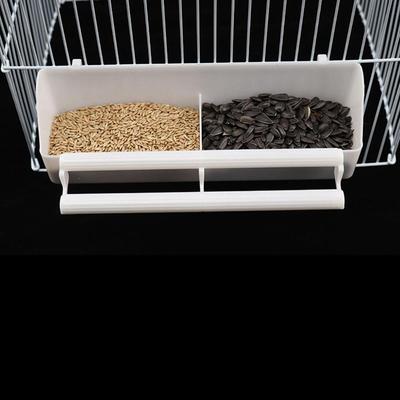 Rabbit Pet Supplies Plastic Hanging Parrot Bird Feeder Cage Cup Feeding Bowl Water Drinker