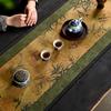 Tea Mat Waterproof and Non-slip Tea Mat Light Luxury High-end Handmade Zen Table Flag New Chinese Table Fabric Tea Flag