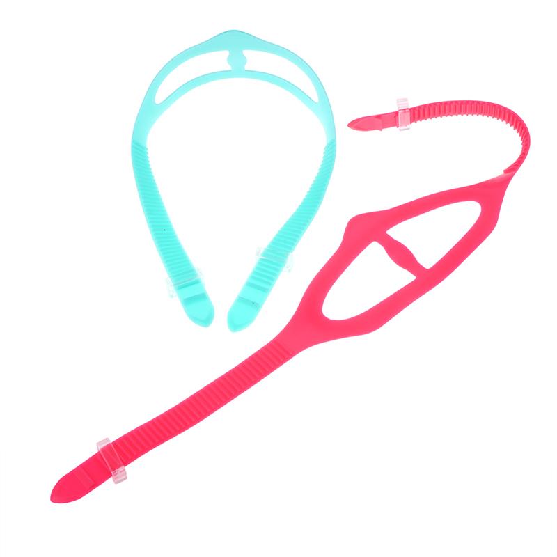 Soft High Elastic Silicone Diving Snorkeling Swimming Mask Strap Replacement Goggles Accessories