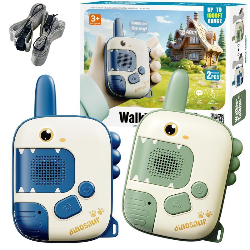 

2pcs Handheld Kids Walkie Talkie 300m Long Distance Wireless Transmission Pager Outdoor Conversation Toy Boys Girls Sensory Toy