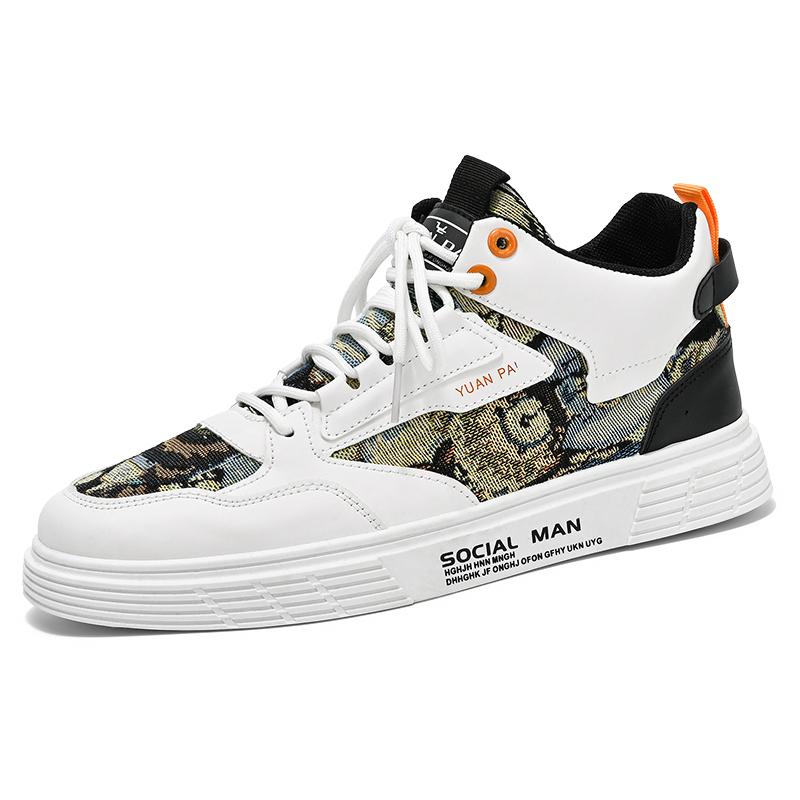 

Модные прогулочные вулканизированные кроссовки мужские уличные кроссовки из парусины мужские новые плоские повседневные туфли для мужчин 44 белый